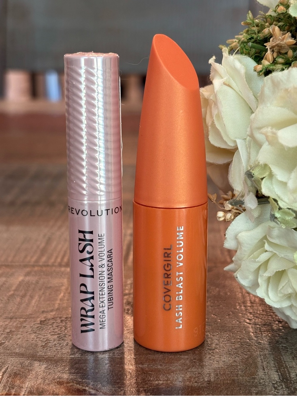 NEW Revolution WRAP LASH Tubing & Covergirl LASH BLAST Volume MASCARA Set!